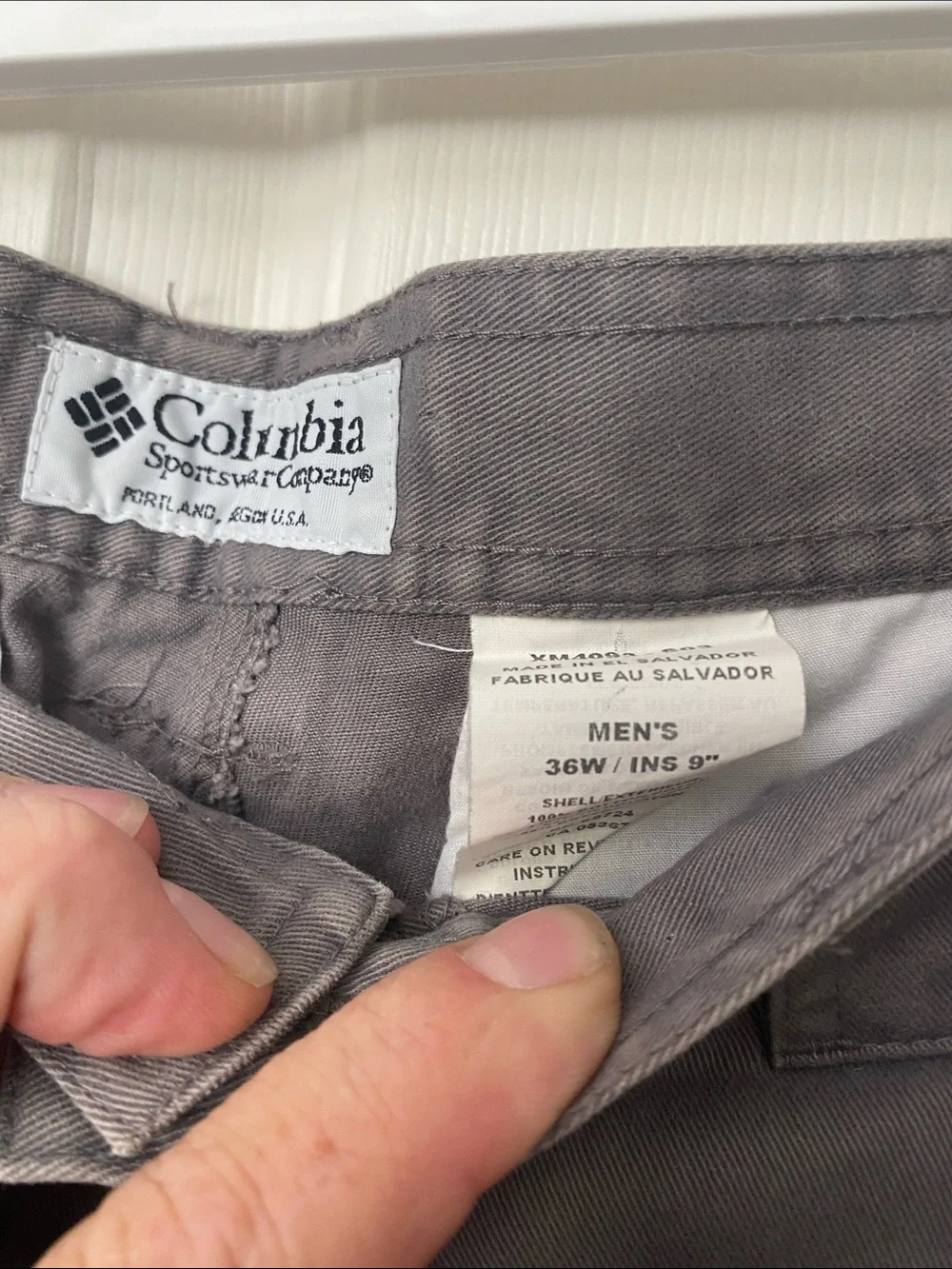 Columbia Men’s Gray Cargo Shorts - Classic Utility Style